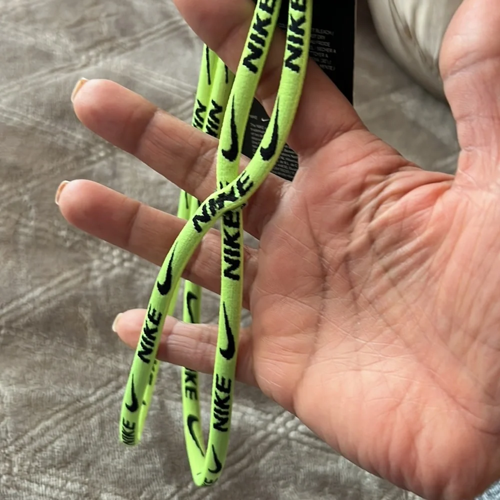Nike Headband New color Neon green and black Nike logo